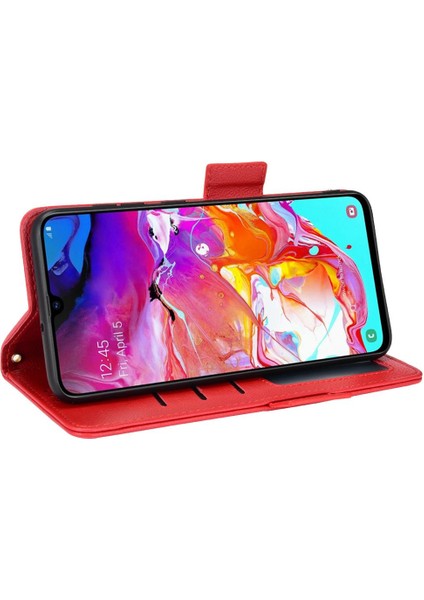 Samsung Galaxy A70 Kart Yuvaları Tutucu Pu Deri Manyetik Yan (Yurt Dışından) fiyatları