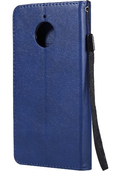 Motorola Moto E4 Artı Kart ile Iş Cüzdan Telefon Kılıfı Için Flip Case (Yurt Dışından)