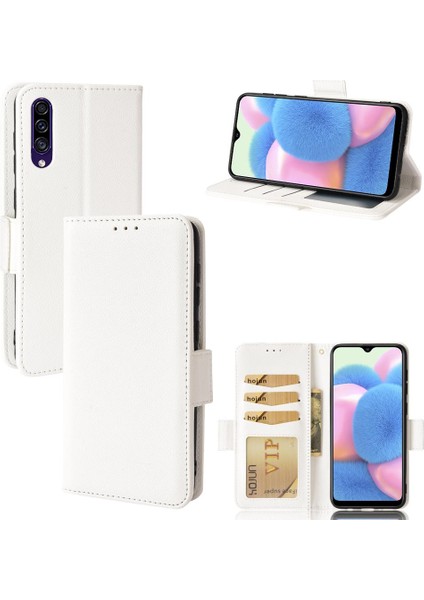 Samsung Galaxy A50/A50S/A30S Kart Yuvaları Tutucu Cüzdan Manyetik Pu (Yurt Dışından)