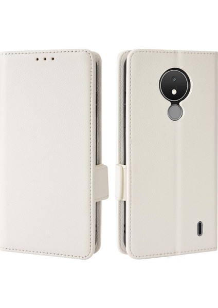 Nokia C21 Manyetik Cüzdan Kart Yuvaları Için Kılıf Tutucu Yan Toka Pu Deri (Yurt Dışından) fırsatları
