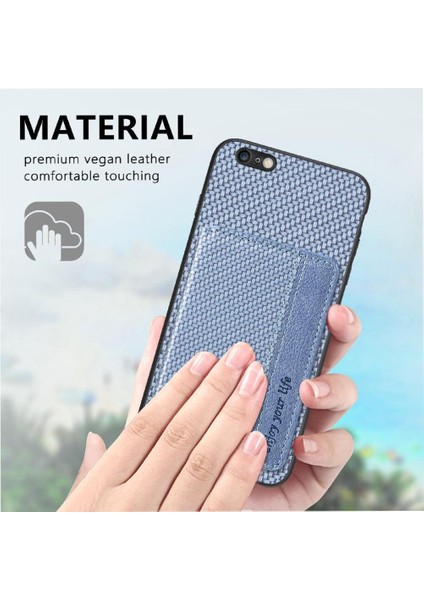 IPhone 6 Için Kılıf Rfıd Engelleme Komple Kamera Güvenlik Manyetik Kart Standı (Yurt Dışından) modelleri