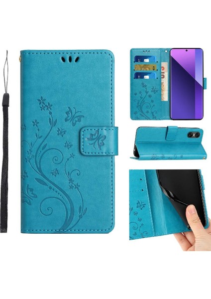 Sony Xperia 10 Vı Için Filp Durumda Bilek Kayışı Manyetik Kapatma Kickstand Pu (Yurt Dışından)