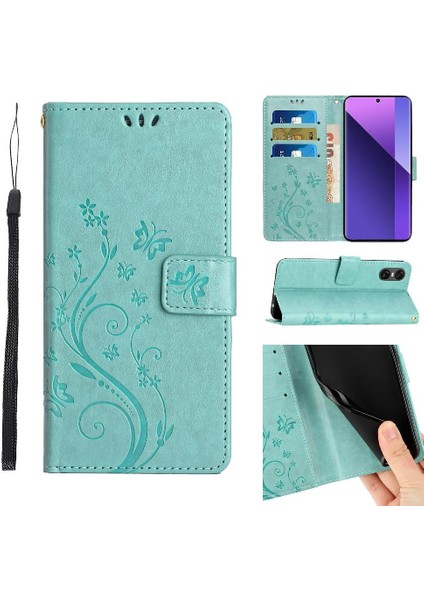 Sony Xperia 10 Vı Için Filp Durumda Bilek Kayışı Manyetik Kapatma Kickstand Pu (Yurt Dışından)