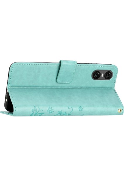 Sony Xperia 10 Vı Için Filp Durumda Bilek Kayışı Manyetik Kapatma Kickstand Pu (Yurt Dışından) indirimleri