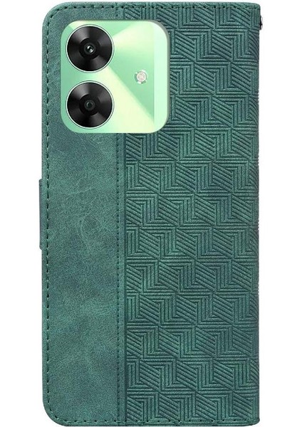 Realme C61 Flip Folio Cüzdan Kapak Premium Pu Deri Için Flip Case (Yurt Dışından) modelleri