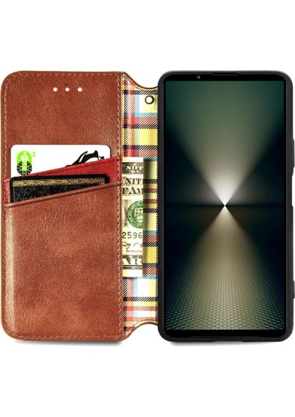 Sony Xperia 1 Vı Için Flip Case Deri Kılıf Kapak Kapak Cüzdan Fonksiyonu (Yurt Dışından) modelleri