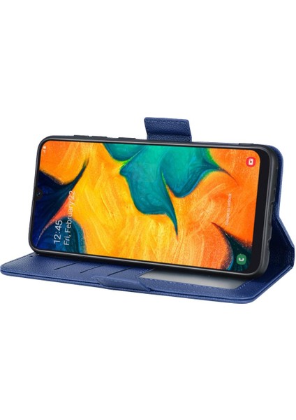 Samsung Galaxy A20/A30 Cüzdan Kart Yuvaları Tutucu Manyetik Yan Pu (Yurt Dışından) fiyatları