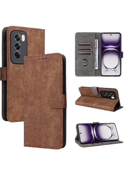 Oppo Oppo 12 Pro 5g Kart Yuvaları Için Kılıf Kapak Manyetik Kapatma Rfıd Pu (Yurt Dışından) modelleri
