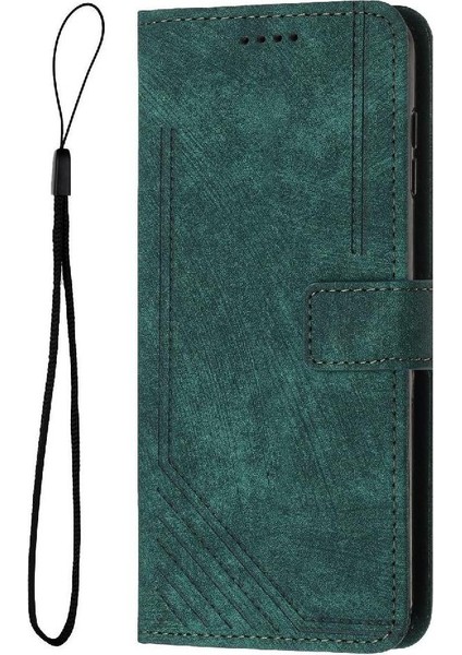 IPhone 16 Pro Max Cüzdan Kart Ekleme Pu Deri Için Flip Case (Yurt Dışından)