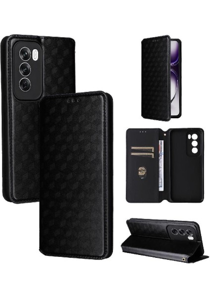 Oppo Oppo 12 Pro 5g Için Flip Case Cüzdan Pu Deri Kart Yuvaları Tutucu (Yurt Dışından) indirimleri