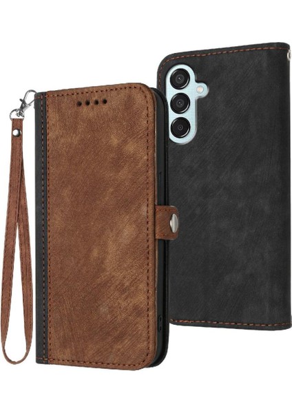 Samsung Galaxy Flip Flip Folio Kitap Için Kılıf Kickstand Koruyucu Cüzdan Pu (Yurt Dışından)