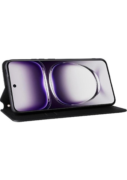 Oppo Oppo 12 5g Manyetik Kapatma Kart Yuvaları Tutucu Pu 3D Için Flip Case (Yurt Dışından) modelleri