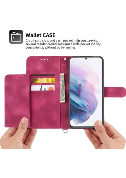 Samsung Galaxy S21 Artı Bileklik Çoklu Kredi Kartı Yuvaları Için Flip Case (Yurt Dışından) fiyatları