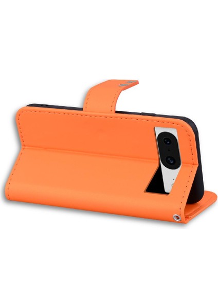 Google Piksel 8 Cüzdan Flip Kapak Için Flip Case Darbeye Basit Iş (Yurt Dışından)