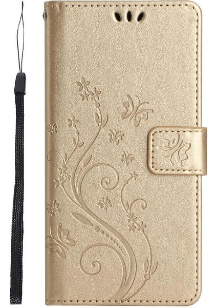 Sony Xperia 10 Vı Için Filp Durumda Bilek Kayışı Manyetik Kapatma Kickstand Pu (Yurt Dışından) fiyatları