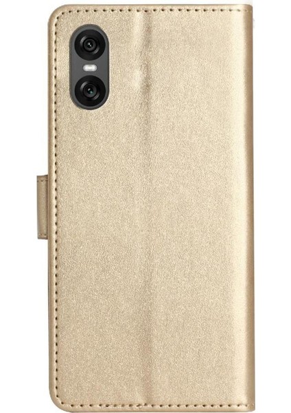 Sony Xperia 10 Vı Için Filp Durumda Bilek Kayışı Manyetik Kapatma Kickstand Pu (Yurt Dışından) indirimleri
