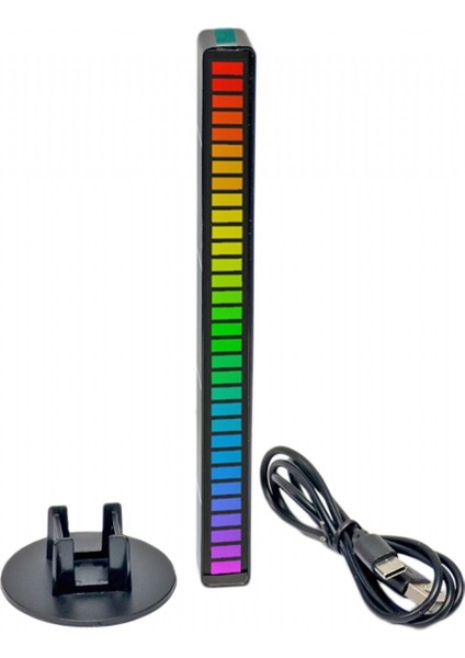 Ekolayzer Sese Duyarlı 5V/1A D08-RGB