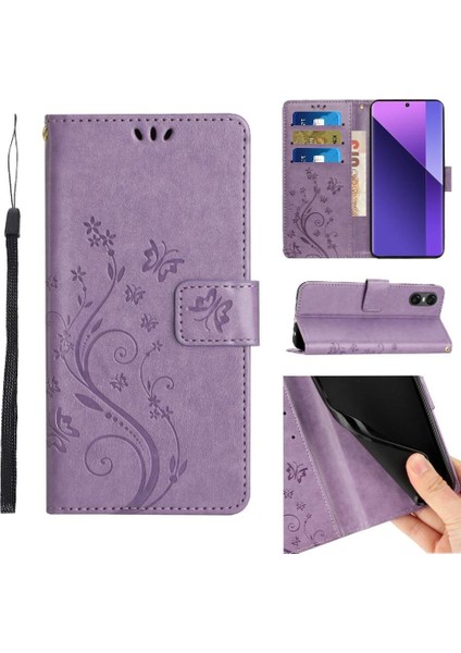 Sony Xperia 10 Vı Için Filp Durumda Bilek Kayışı Manyetik Kapatma Kickstand Pu (Yurt Dışından)