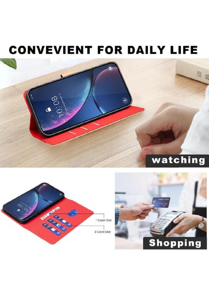 SZY Mall Samsung Galaxy Galaxy Için Flip Case 5g Flip Folio Darbeye Tpu Iç Kabuk (Yurt Dışından)