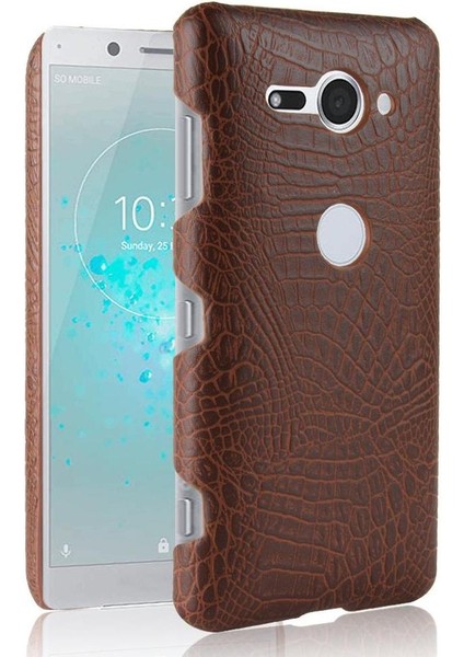 Sony Xperia Xz2 Premium Uyumluluk Koruyucu Için Şık Klasik Kılıf (Yurt Dışından)