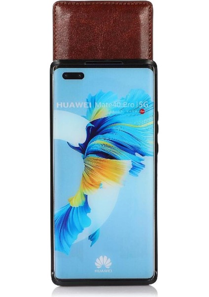 Huawei Mate 40 Pro Manyetik Toka Kickstand Premium Kılıf ile Uyumlu (Yurt Dışından)