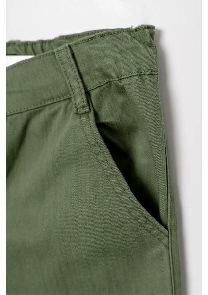 Çift Cepli Fermuarlı Jogger Gabardin Erkek Çocuk Pantolon fırsatları