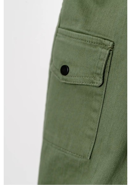 Çift Cepli Fermuarlı Jogger Gabardin Erkek Çocuk Pantolon indirimleri