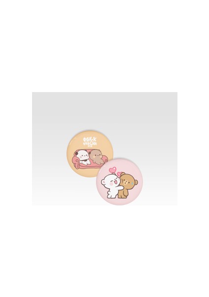 Tabby Design Milk And Mocha 2'Li Magnet Set