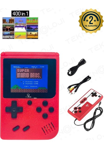 Mini Atari Gameboy Oyun Konsolu Gamebox Kollu Atari 400 Oyun