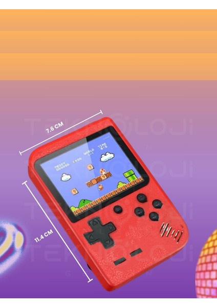 Mini Atari Gameboy Oyun Konsolu Gamebox Kollu Atari 400 Oyun