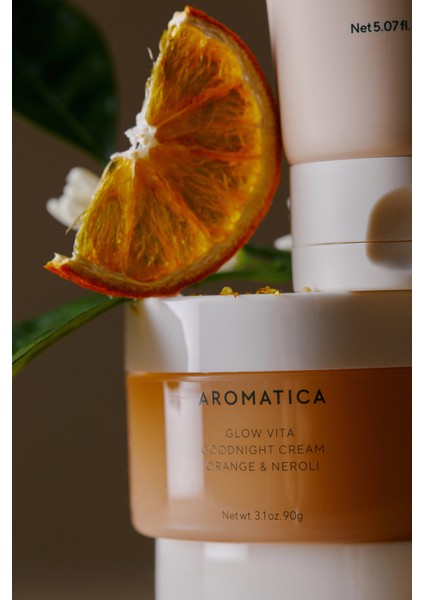 Glow Vita Goodnight Cream Orange & Neroli 90G - Aydınlatıcı Vitamin & Niasinamid Vegan Gece Kremi fiyatları