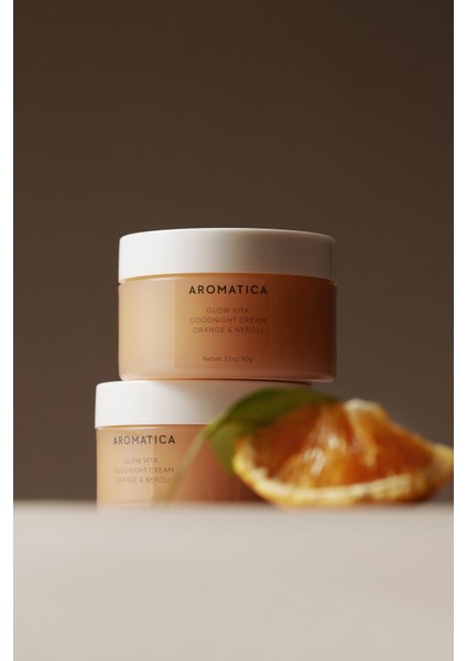 Glow Vita Goodnight Cream Orange & Neroli 90G - Aydınlatıcı Vitamin & Niasinamid Vegan Gece Kremi fırsatları
