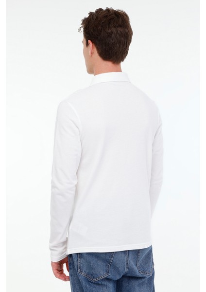 MB SN338 15BTS101 4pr Beyaz Erkek Uzun Kol T-Shirt