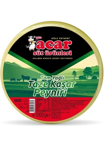 Taze Kars Kaşarı 1000 G