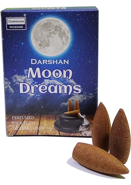 Moon Dreams - Ay Rüyaları - Özel Aromalı Geri Akış Özel Aromalı Tütsü 10 Adet