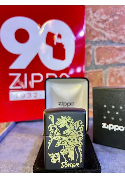 Orijinal Ömür Boyu Garantili Benzinli Zippo Çakmak