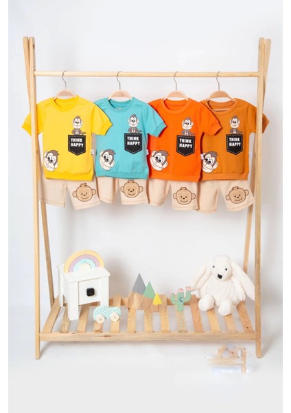 3-6-9-12-18 Ay Kız Bebek Takım Fırfır Detaylı 3 Lü Kahverengi fiyatları