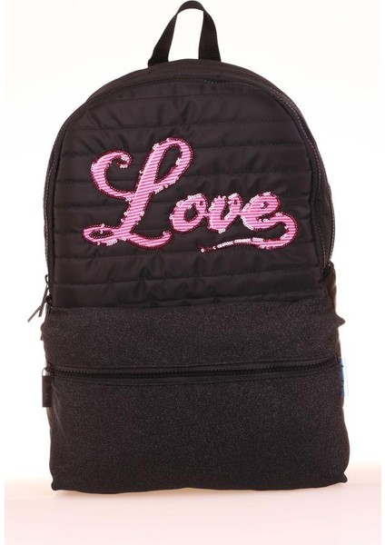 Quilted Sırt Çantası Love K1775