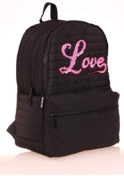 Quilted Sırt Çantası Love K1775 indirimleri