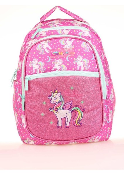 Kids Sırt Çantası Simli Nakışlı Unicorn L5140