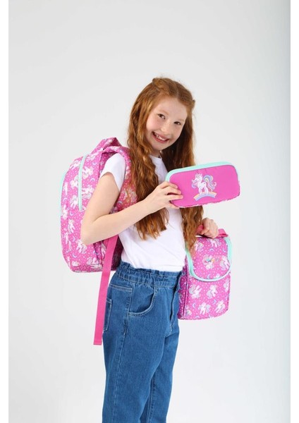 Kids Sırt Çantası Simli Nakışlı Unicorn L5140 fırsatları