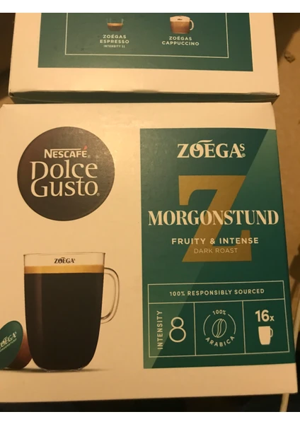 Dolce Gusto Makinesi Uyumlu Zoega Morgonstund 16 Kapsül Kahve