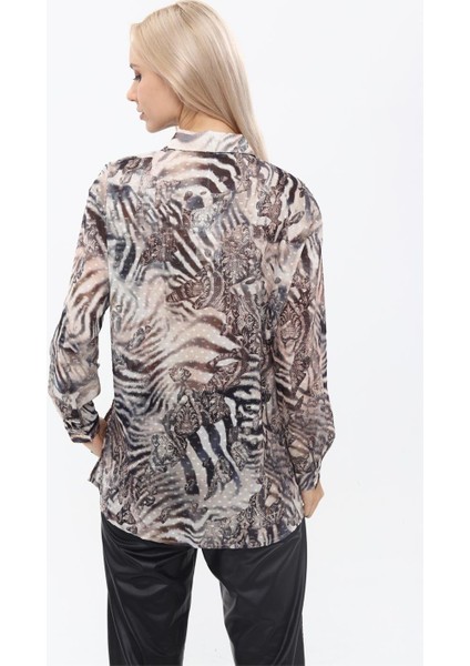 Barok Desenli Gömlek fırsatları