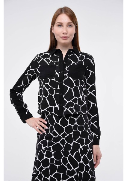 Mozaik Desen Gömlek