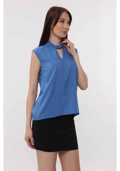 Ense Bağcıklı Bluz modelleri