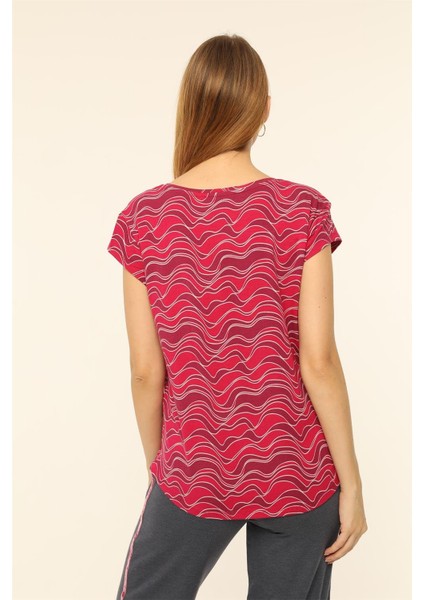 Dalgalı Desenli Tshirt fırsatları