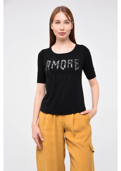 Amore Baskılı T-Shirt