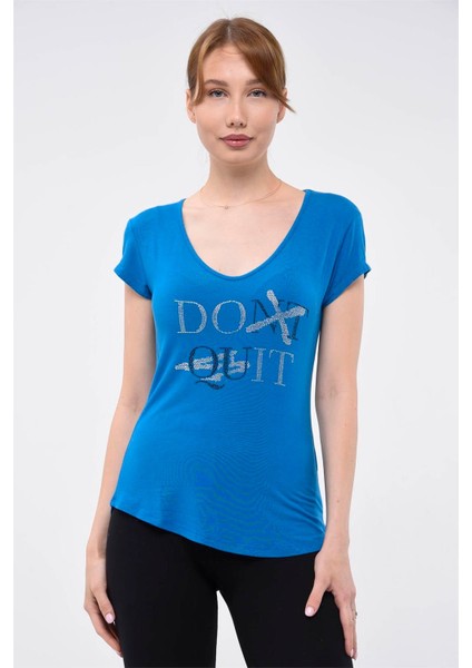Do It Baskılı T-Shirt