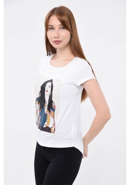 Kız Baskılı Tshirt fiyatları