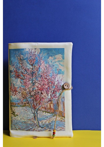 Kitap Kılıfı - Van Gogh Bahar Hediyesi